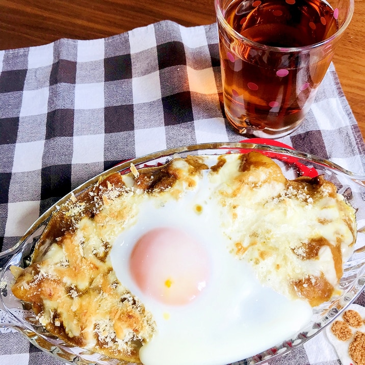 パン粉がポイント!トロトロ卵の絶品焼きカレー☆